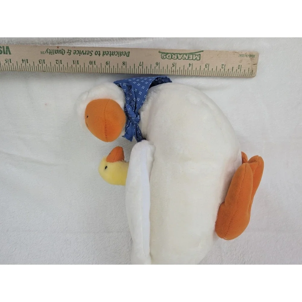 Dakin Duck & Chick Plush Animal Mother Goose Baby Blue Bonnet Nature Babies Rare